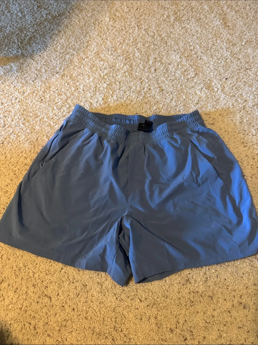 lululemon athletica Men's Slate Blue Athletic Shorts - Picture 1 of 2